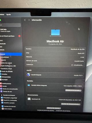 MacBook Air M3 256GB