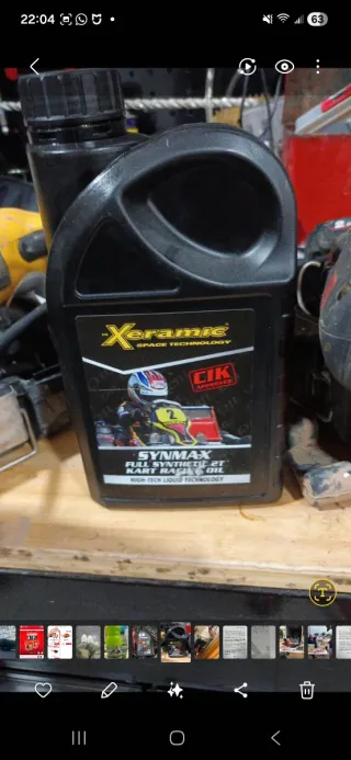 Aceite Sintético Xeramic Synmax Kart 2T