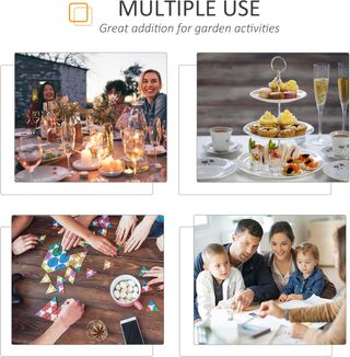 Mesa de Jardín Extensible para 8-10 Personas con Estructura de Aluminio, 135-270X90X75Cm, Gris