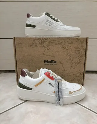 MoEa Scarpe Sneakers Vegan Nuove con Etichetta