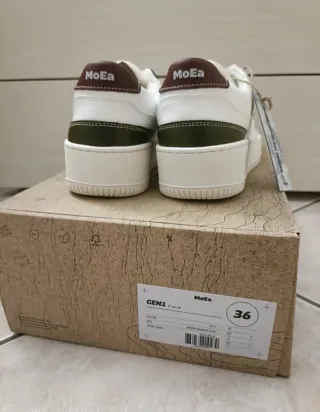 MoEa Scarpe Sneakers Vegan Nuove con Etichetta