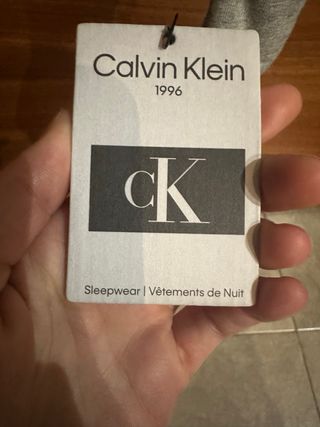 Sudadera Calvin Klein gris mujer nueva