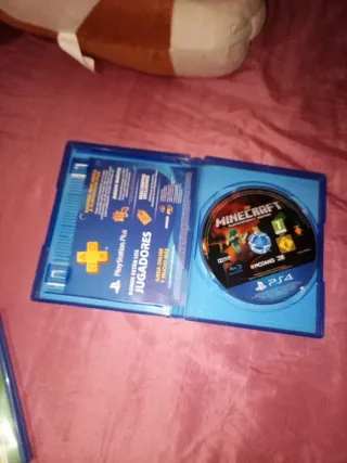 Lote PS4: Minecraft, FIFA 22, FIFA 23 + Balón de f