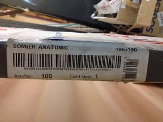 Somier Flex Anatomic 105x190 cm