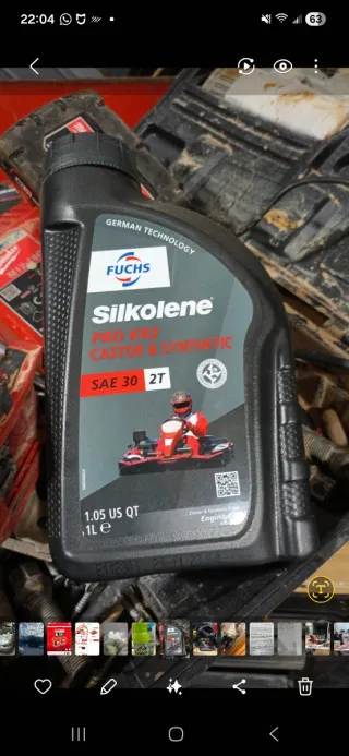 Aceite Motor Kart Silkolene SAE 30 2T