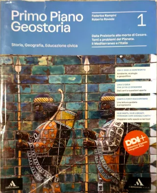 Libro Primo Piano Geostoria 1 - Rampini, Roveda