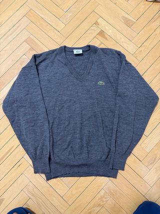 Jersey Lacoste Gris Talla 4 M