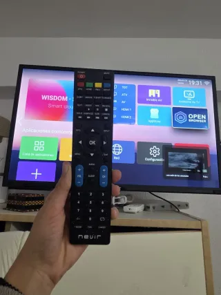 Televisión Smart Nevir Negra 32 venta urgente