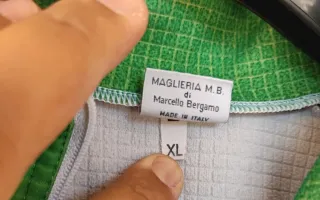 Set 3 pezzi ciclismo Marcello Bergamo XL