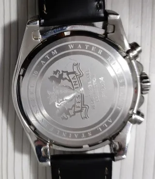 Reloj Festina Cronógrafo Negro y Plateado