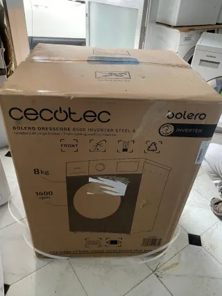 Lavadora Cecotec 8kg Nueva
