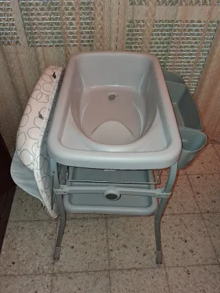 Bañera cambiador bebé
