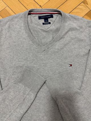 Jersey Tommy Hilfiger Gris Talla M