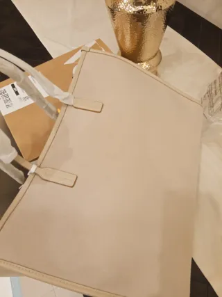 Borsa Tommy Hilfiger Beige Oro