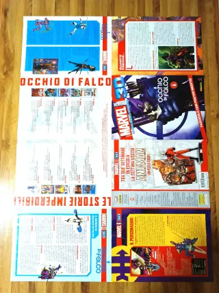 Figura Occhio di Falco Marvel Heroes 3D + Fascicol