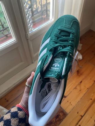 Zapatillas Adidas Gazelle Indoor Hombre Verde Tall