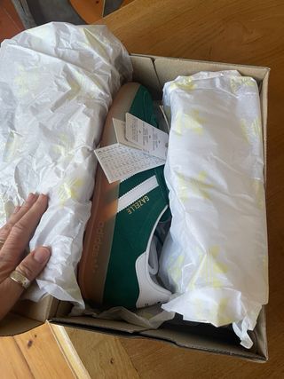 Zapatillas Adidas Gazelle Indoor Hombre Verde Tall