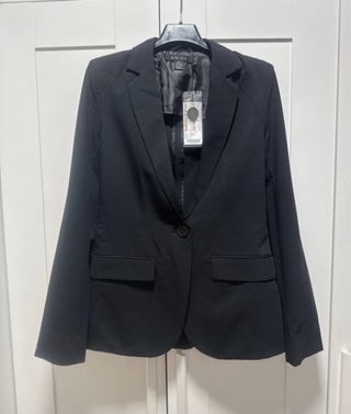 Americana blazer AMISU negra talla 34 Nueva