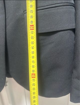 Americana blazer AMISU negra talla 34 Nueva