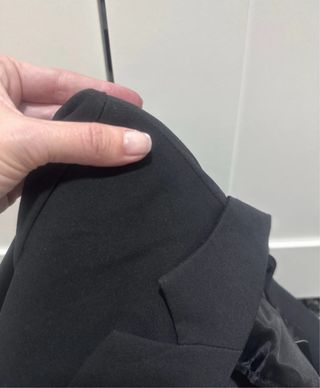 Americana blazer AMISU negra talla 34 Nueva