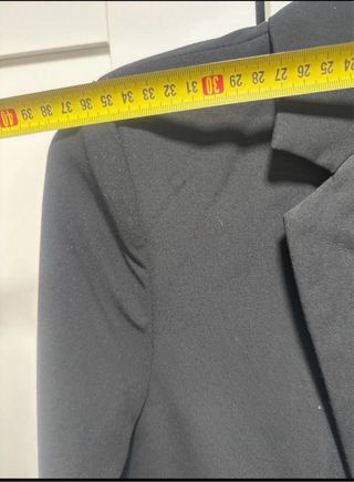 Americana blazer AMISU negra talla 34 Nueva