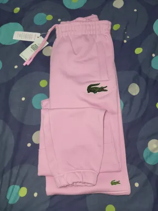 Pantalones deportivos Lacoste rosas