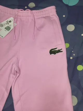 Pantalones deportivos Lacoste rosas