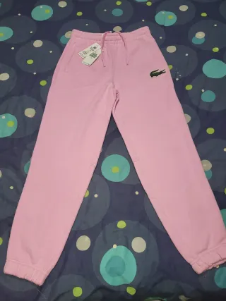 Pantalones deportivos Lacoste rosas
