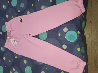 Pantalones deportivos Lacoste rosas