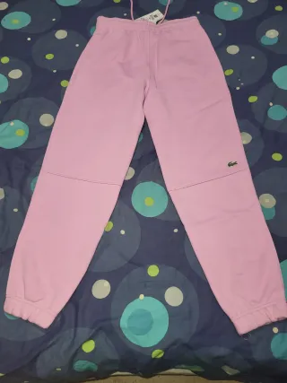 Pantalones deportivos Lacoste rosas