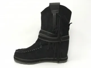 Botas bajas negras cuña interior. T36 a 41 NUEVAS