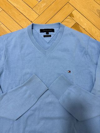 Jersey Tommy Hilfiger Azul Claro Talla M