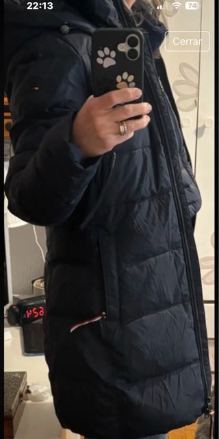 Plumífero Tommy Hilfiger Azul Talla S