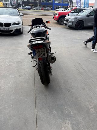 Hyosung GT650 R Negra/Naranja