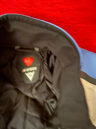 Chaqueta Dainese Moto Negra/Gris/Azul