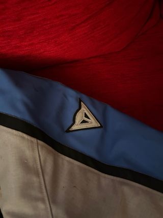 Chaqueta Dainese Moto Negra/Gris/Azul