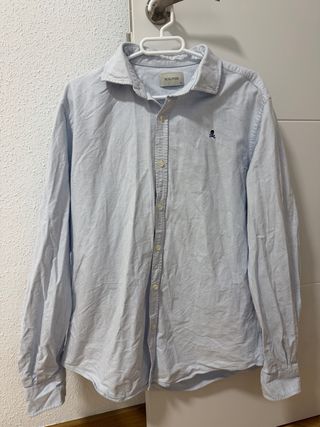 Camisa Scalpers rayas azul y blanca Talla 41