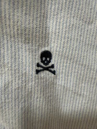 Camisa Scalpers rayas azul y blanca Talla 41