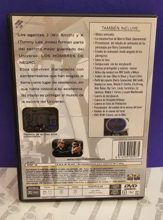 Pack Men in Black I y II DVD