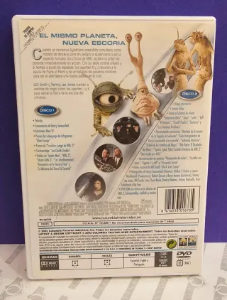 Pack Men in Black I y II DVD