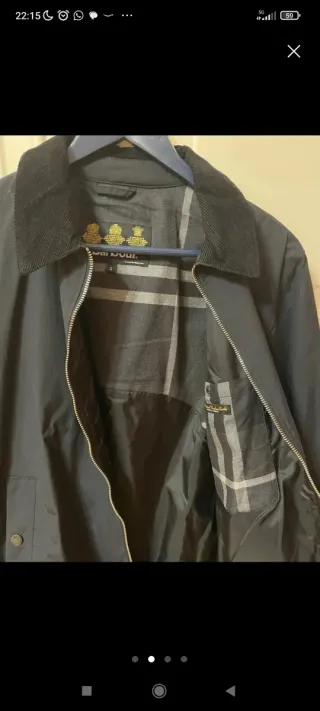Chaqueta Barbour azul marino (Como nueva)