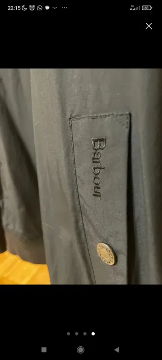 Chaqueta Barbour azul marino (Como nueva)