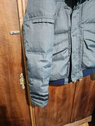 Abrigo Pull&Bear gris M