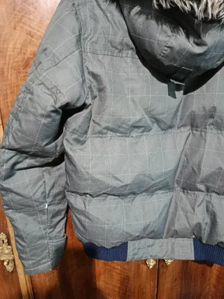 Abrigo Pull&Bear gris M