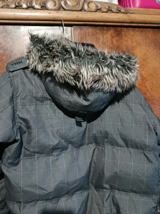 Abrigo Pull&Bear gris M