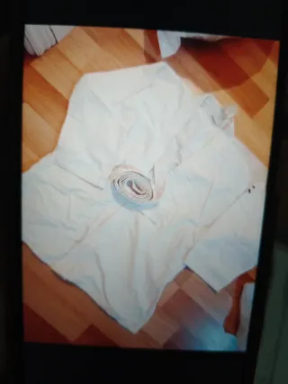 Kimono adulto blanco talla 1,50