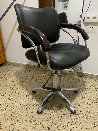 Sillon de peluquería hidráulico