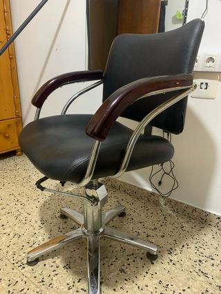 Sillon de peluquería hidráulico