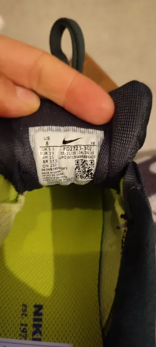 Nike Pegasus 41 Mujer Talla 39 Alga Marina