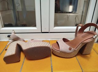 Sandalias Popa Beige/Marrón Talla 41